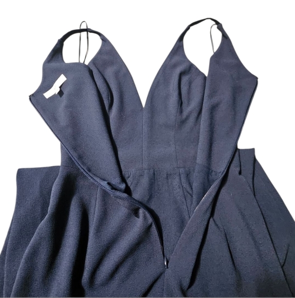 Dress the Population “Iris” Crepe Maxi Gown – Navy Blue, Size M - Picture 6 of 8